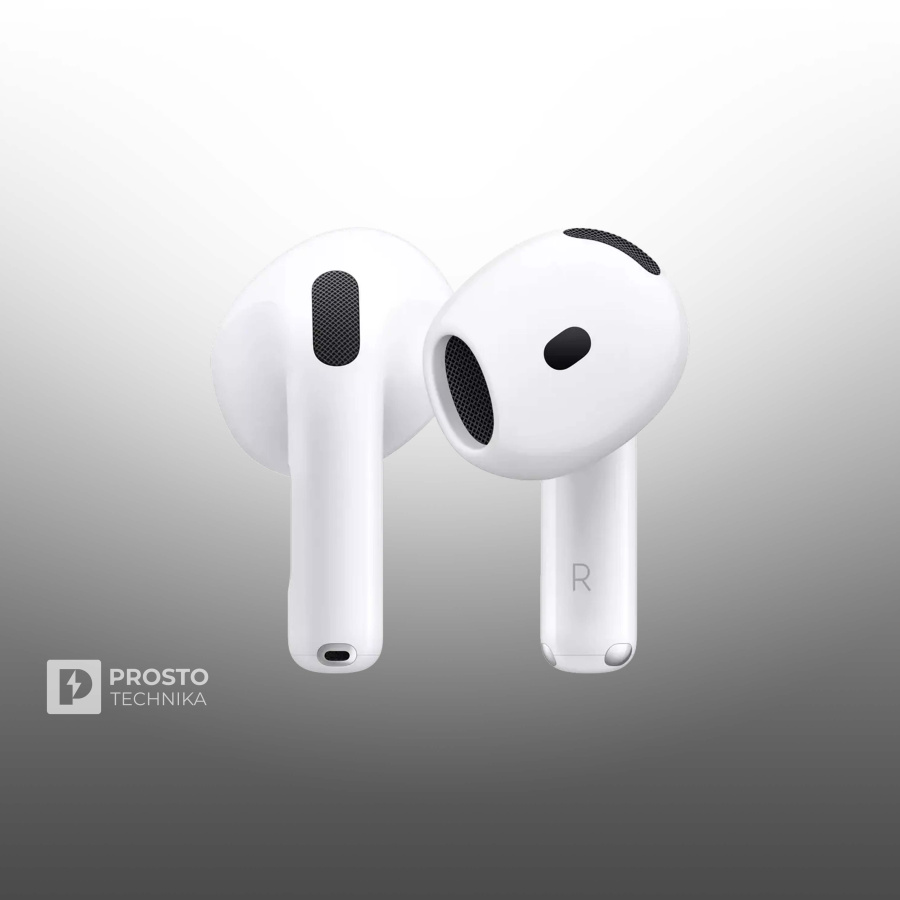 Apple Беспроводные наушники Apple AirPods 4 / Белый Apple Беспроводные наушники Apple AirPods 4 / Белый